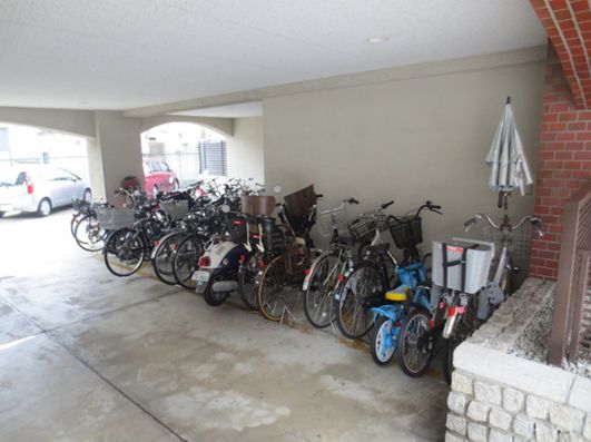 Other common areas. Bicycle-parking space