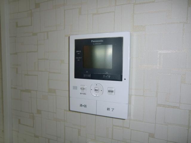 Security equipment. Local photos (color monitor intercom)