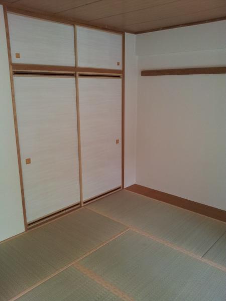 Non-living room. Rush fragrant Japanese-style room