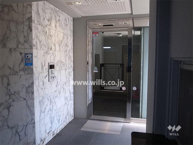 Entrance. Entrance is with auto-lock.