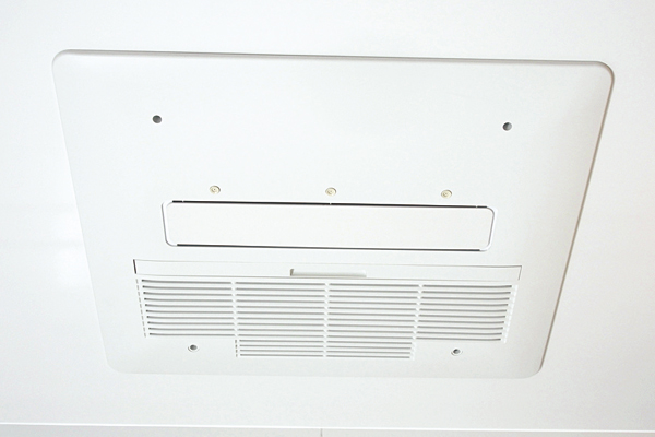 Bathing-wash room.  [Sauna function with bathroom heating dryer] Soft mist of pleasant mist. You can enjoy the sauna of your choice in the three nozzles (same specifications)