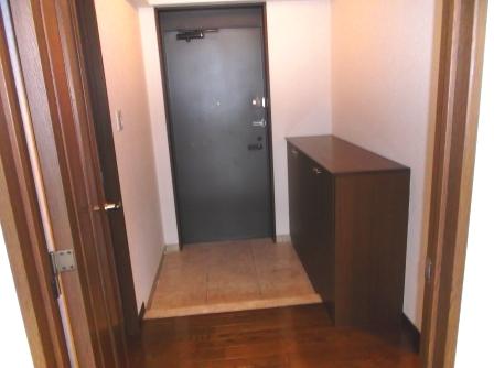 Entrance. It comes with a shoebox! !