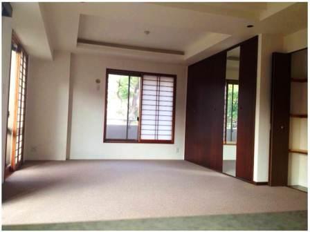 Non-living room. It is rich in closet and storage!
