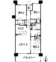 Floor: 3LDK, occupied area: 70.23 sq m, Price: 39,897,000 yen