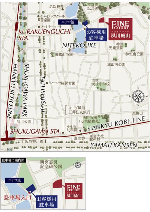 Local guide map