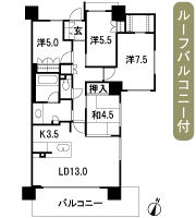 Floor: 4LDK, occupied area: 90.81 sq m, Price: TBD