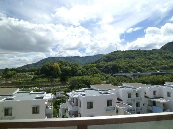 View photos from the dwelling unit. You can see the surrounding mountains!
