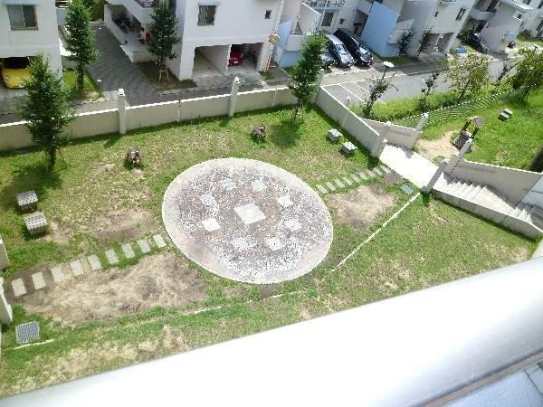 View photos from the dwelling unit. It is a view of a lower balcony!