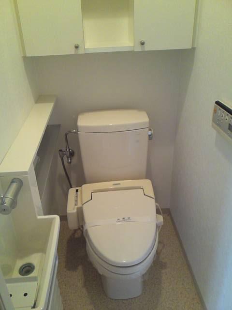 Toilet. Toilet storage looks attractive! !