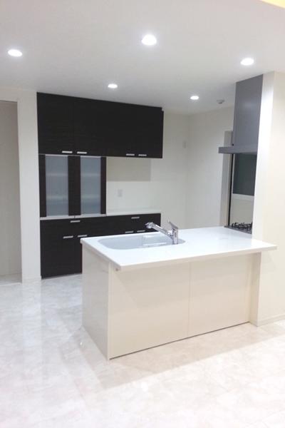 Kitchen. The company construction cases