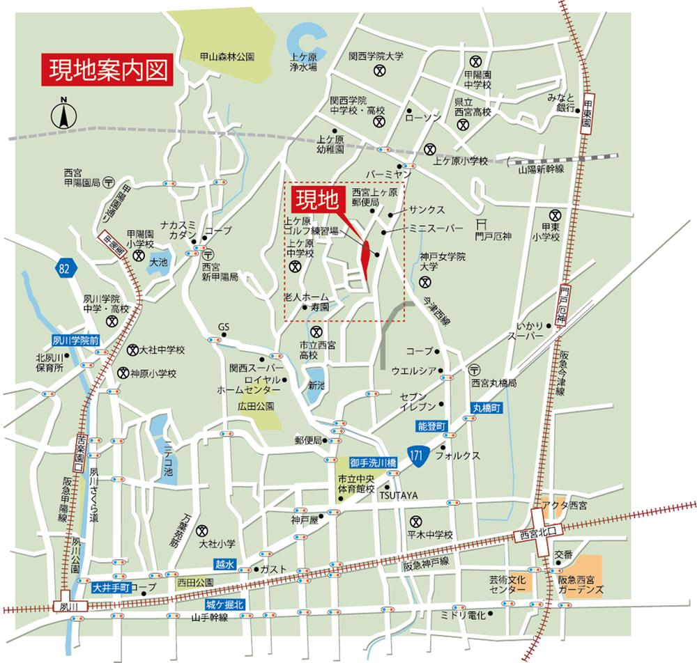 Local guide map