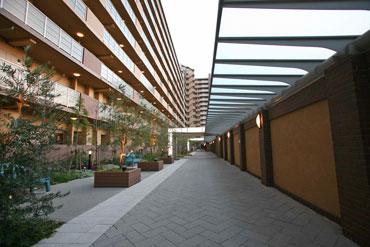 Other. Since the corridor there is a roof, You do not need an umbrella even on rainy days.