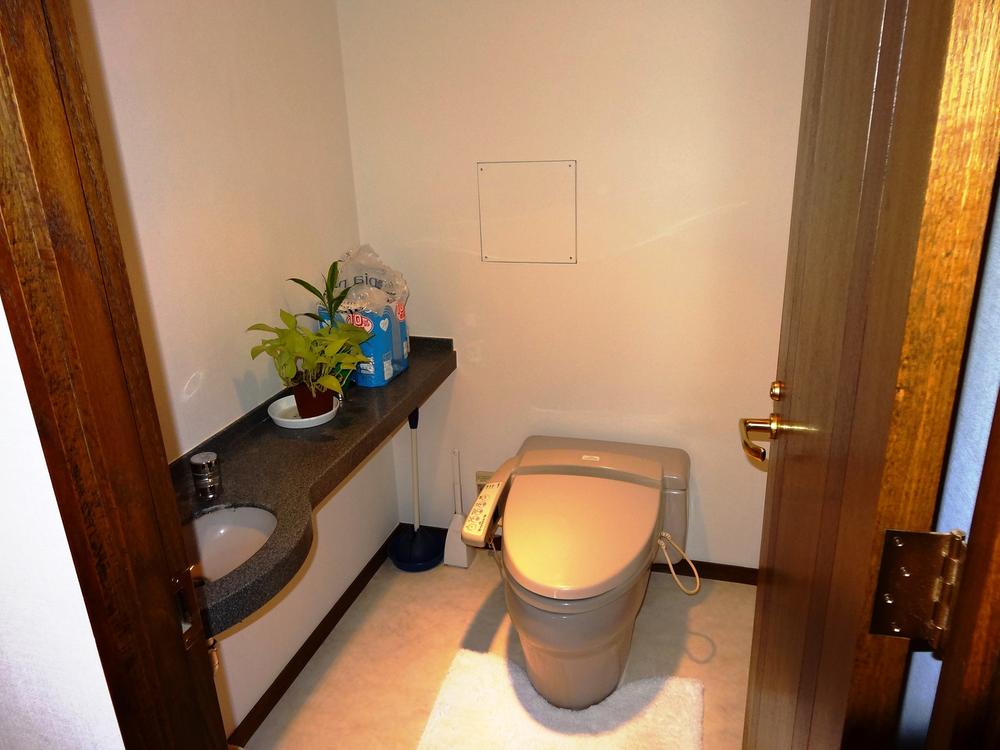 Toilet. Toilet is also spacious design