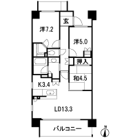 Floor: 3LDK, occupied area: 75.04 sq m, Price: 47,800,000 yen ・ 55,200,000 yen