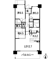 Floor: 3LDK, occupied area: 73.17 sq m, Price: 52.8 million yen