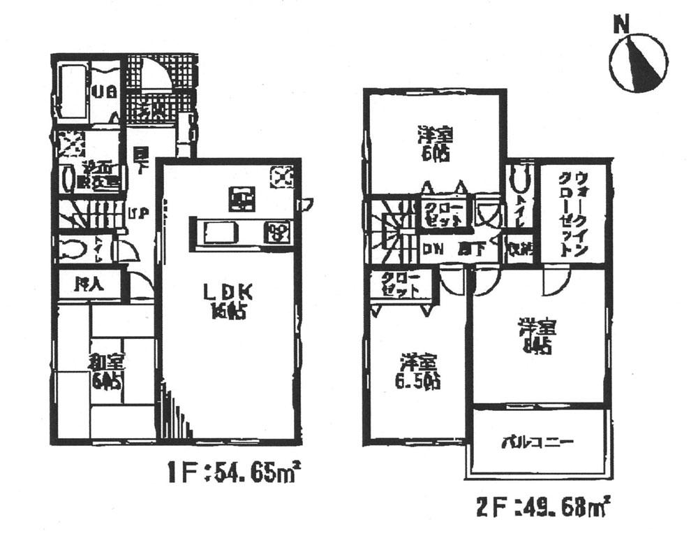 Floor plan. 19.3 million yen, 4LDK, Land area 130.3 sq m , Building area 104.33 sq m
