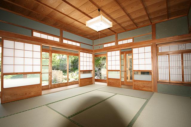 Non-living room. Main house Appearance of the first floor south Japanese-style room