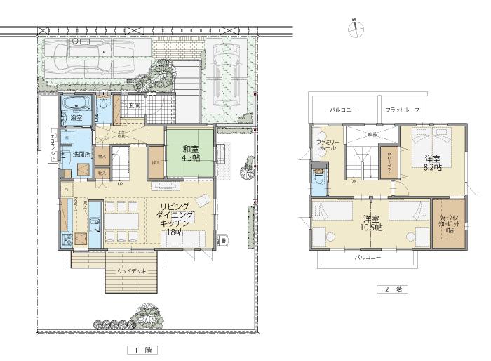 Floor plan. (25-256 No. land), Price 41,800,000 yen, 3LDK+S, Land area 181.08 sq m , Building area 111.63 sq m