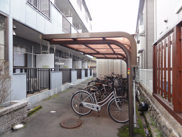 Other common areas. Bicycle parking is also equipped !!!