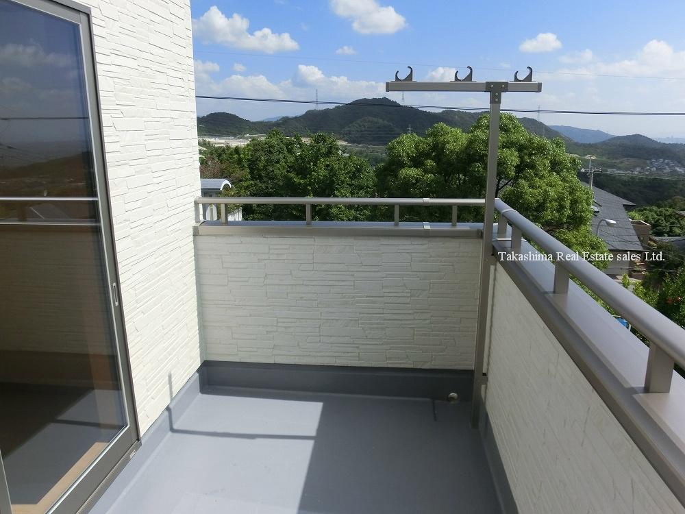Balcony. Wide balcony.