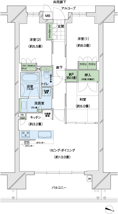 Floor: 3LDK, occupied area: 73.29 sq m, Price: TBD