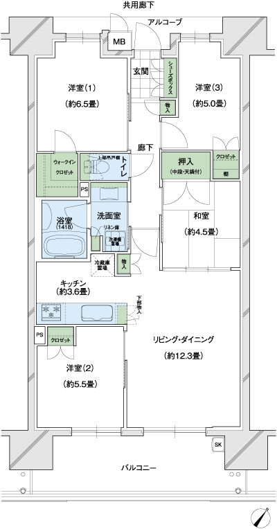 Floor: 4LDK, occupied area: 80.41 sq m, Price: TBD
