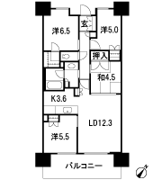 Floor: 4LDK, occupied area: 80.41 sq m, Price: TBD