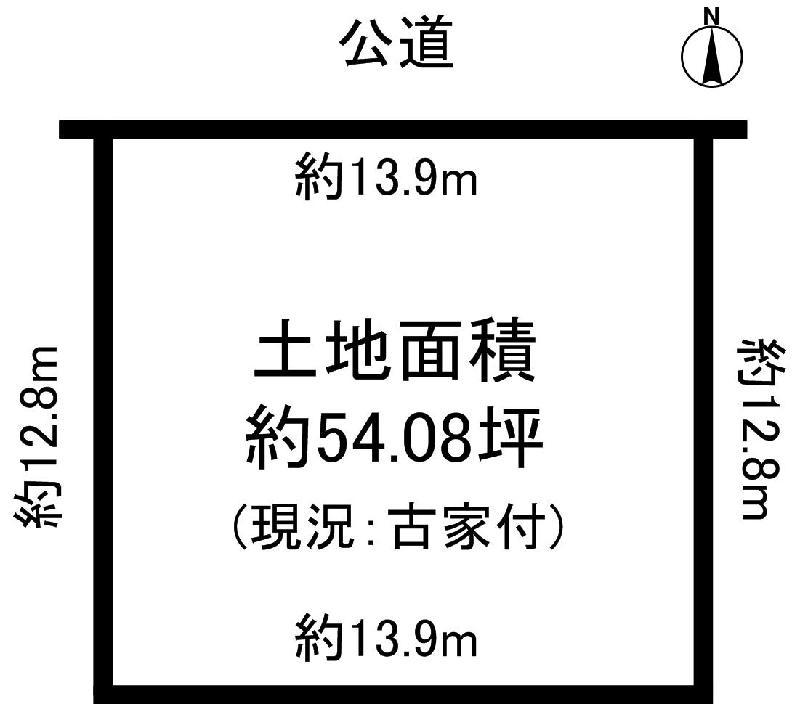 Compartment figure. Land price 21.5 million yen, Land area 178.79 sq m