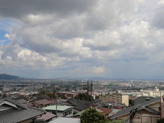 View photos from the dwelling unit. View from the second floor east side (overlooking the Osaka Plain)