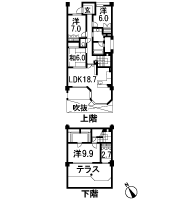 Floor: 4LDK, occupied area: 130.2 sq m, Price: 45.2 million yen