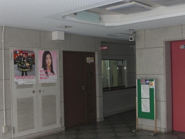 Entrance. Is a management person room