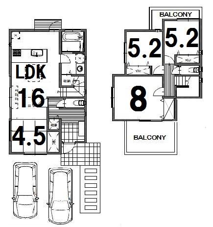 Floor plan. 34 million yen, 4LDK, Land area 150 sq m , You can meeting directly with the building area 92.56 sq m architect. Floor plan of the change is also possible.