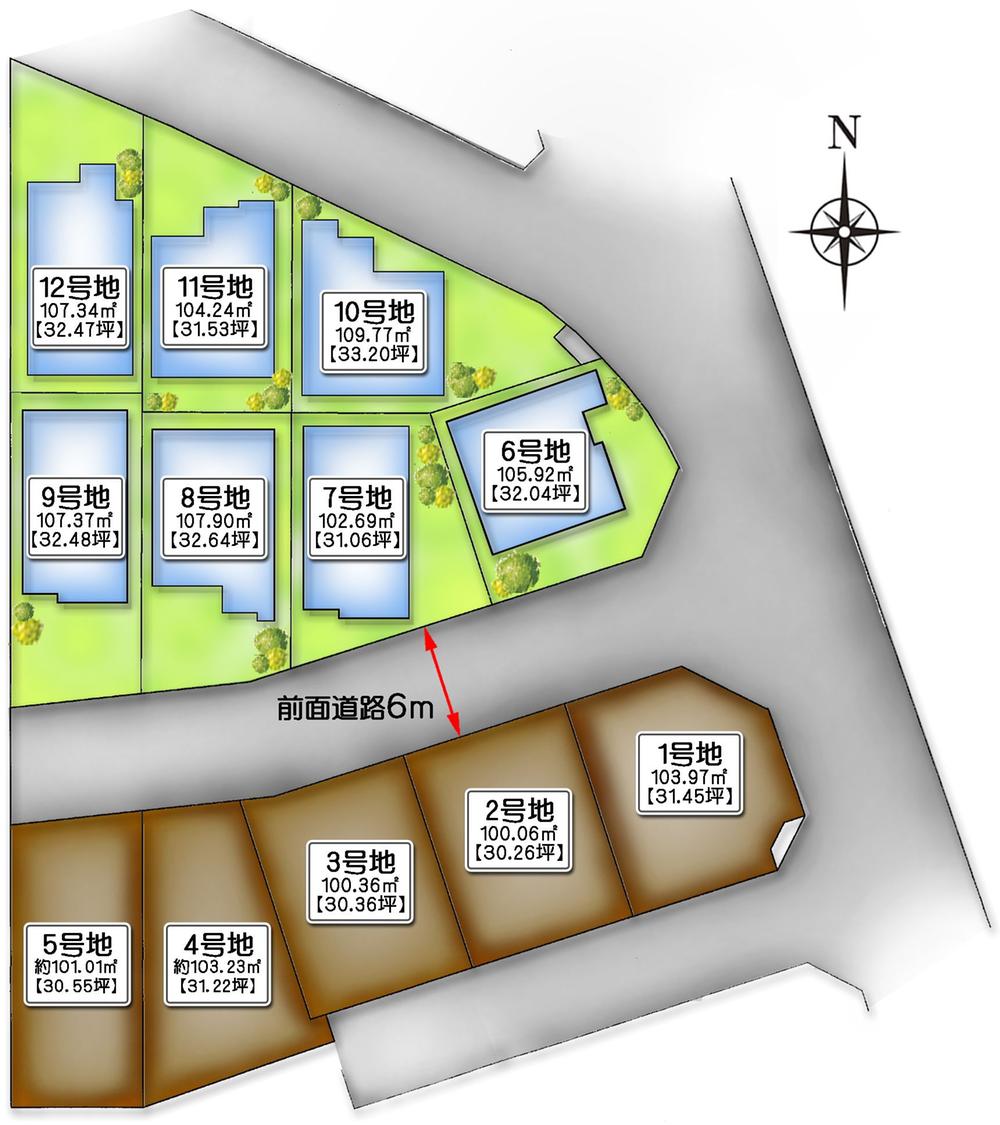 The entire compartment Figure. No. 7 place is lighting in the south front road comfortable 6m, Ventilation is good