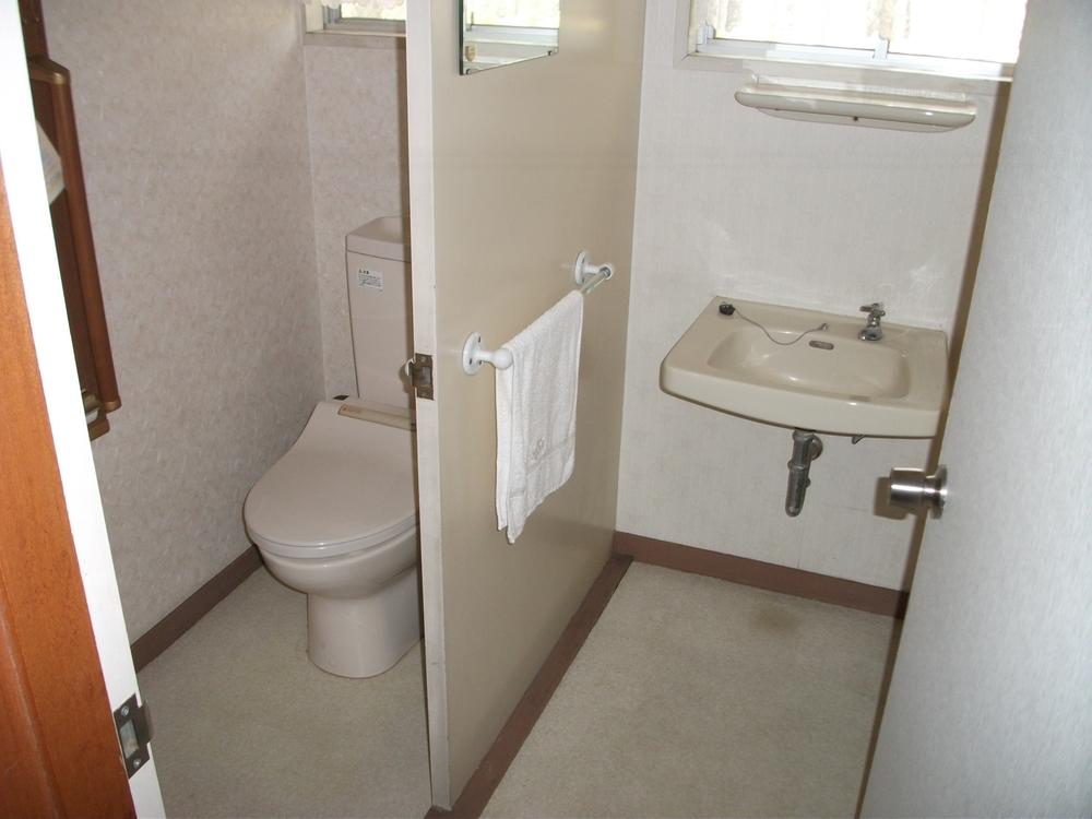 Toilet. Second floor toilet with ensured space and spacious
