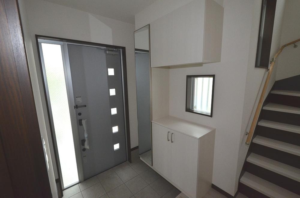 Entrance. There are also shoes BOX is the front door.