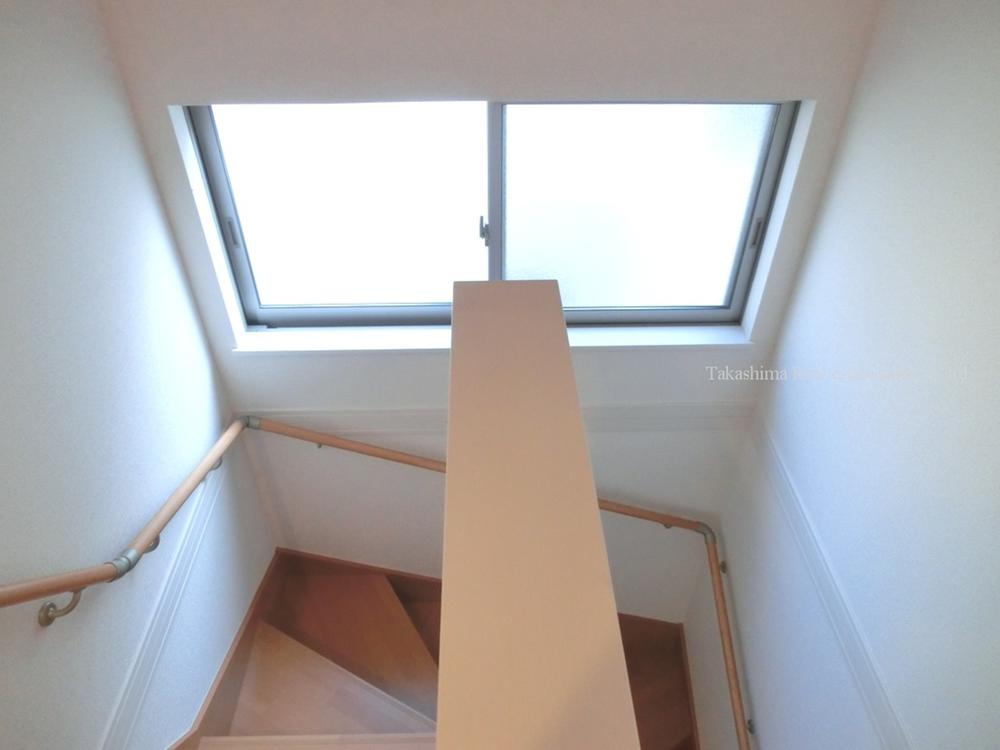 Other introspection. It is very bright with large windows in the stairwell.
