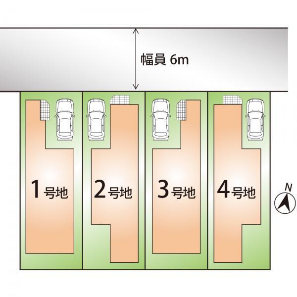 Local guide map. Compartment figure