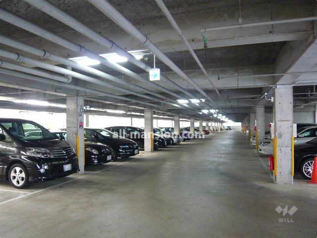 Parking lot. On-site parking (indoor)