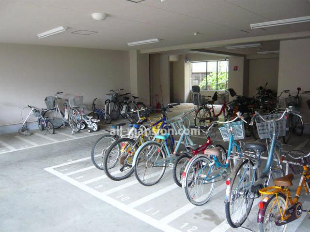 Other common areas. Bicycle parking lot in the indoor