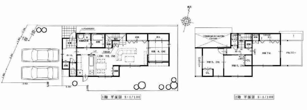 Floor plan. 39,800,000 yen, 4LDK, Land area 163.08 sq m , Building area 103.41 sq m