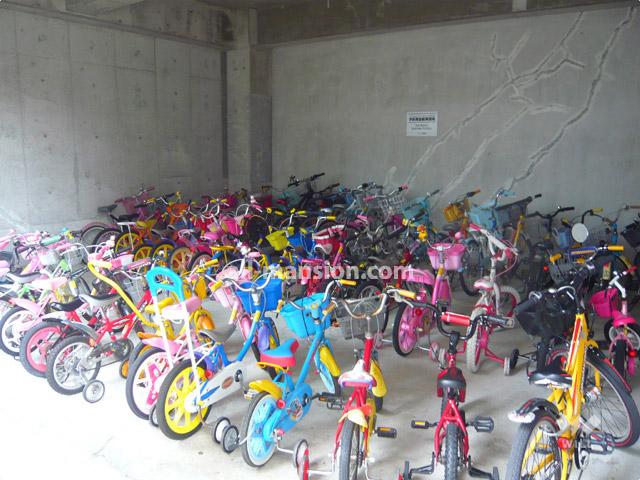 Other common areas. Children's bicycle storage