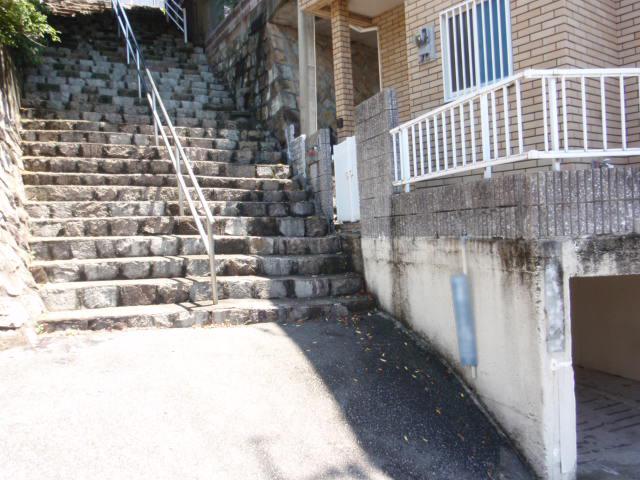 Other local. North stairs of the property