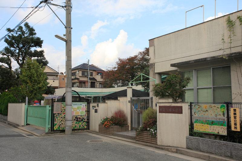 kindergarten ・ Nursery. Surface of the river until the nursery 270m