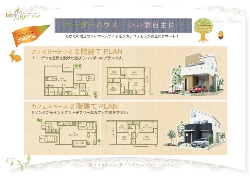 Building plan example (Perth ・ appearance). Order House