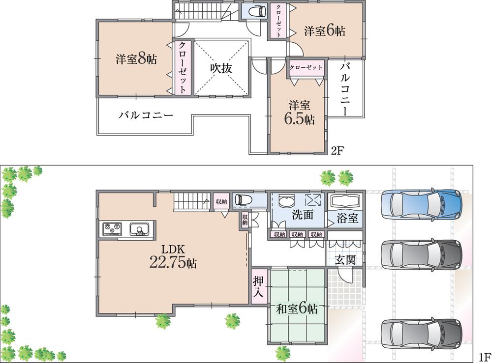 Building plan example (floor plan). Reference building plan example (building area 119.88 sq m) There is no building conditions