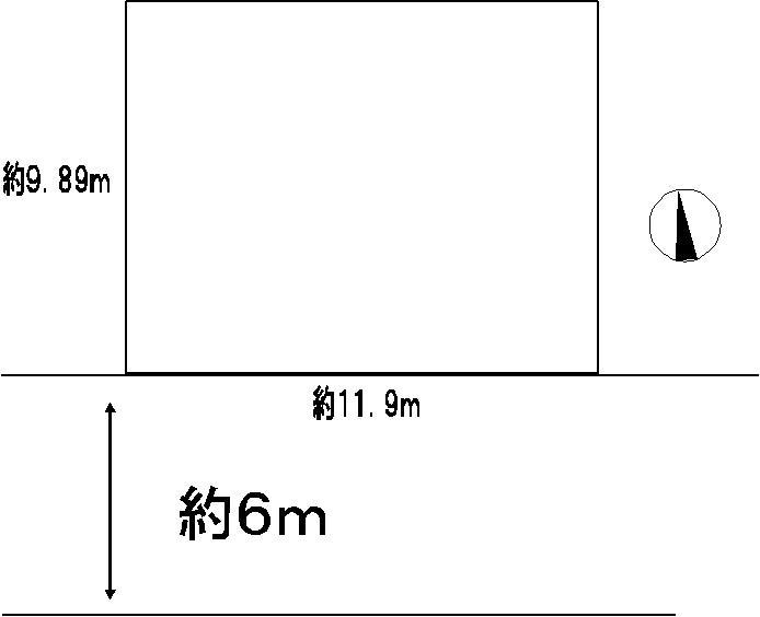 Compartment figure. Land price 9 million yen, Land area 117.64 sq m