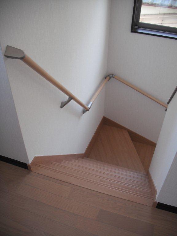 Other. Not tenants Residential home Takasago Komedamachi YonedaShin Staircase space Easy to hold handrail