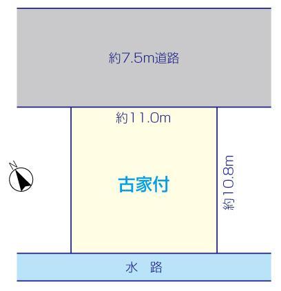 Compartment figure. Land price 4 million yen, Land area 131.8 sq m