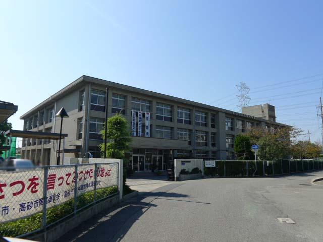Junior high school. Takasago Tatematsu 1401m until the sun junior high school