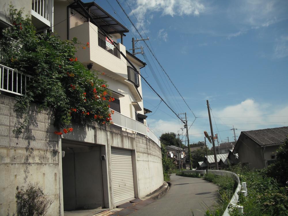 Local photos, including front road. Takasago Nakasuji Residential home Renovated local
